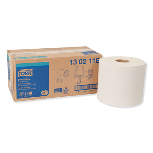 Paper Wiper, Centerfeed, 2-Ply, 9 x 13, White, 800/Roll, 2 Rolls/Carton-(TRK130211B)