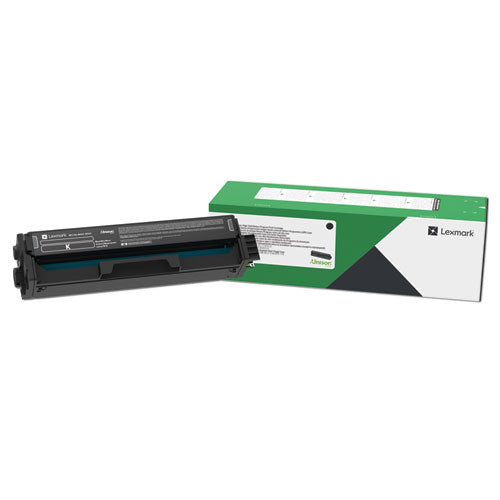 C3210K0 Return Program Toner, 1,500 Page-Yield, Black-(LEXC3210K0)