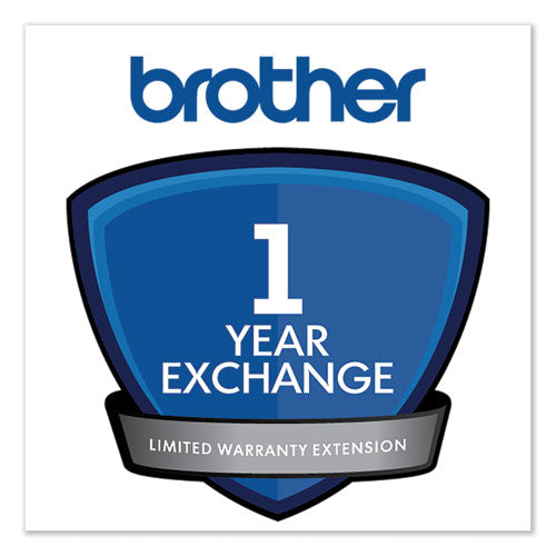 1-Year Exchange Warranty Extension for Select HL/MFC/PPF Series-(BRTE1391EPSP)