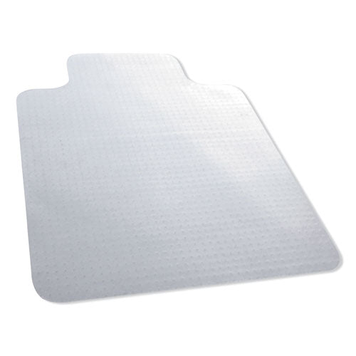 Carpet Surface Chair Mat, Lip, 36 x 48, Clear-(HONCM3648LS)