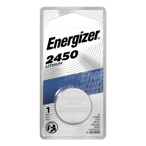 2450 Lithium Coin Battery, 3 V-(EVEECR2450BP)