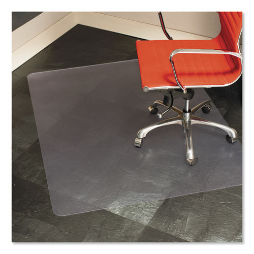 EverLife Chair Mat for Hard Floors, Heavy Use, Rectangular, 46 x 60, Clear-(ESR132321)