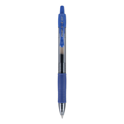 G2 Premium Gel Pen Convenience Pack, Retractable, Fine 0.7 mm, Blue Ink, Blue Barrel, 36/Pack-(PIL84066)