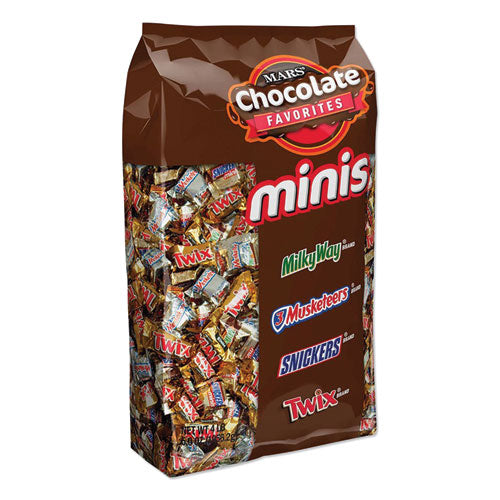 Minis Size Variety Pack, Assorted, 4 lb-(MRS50972)