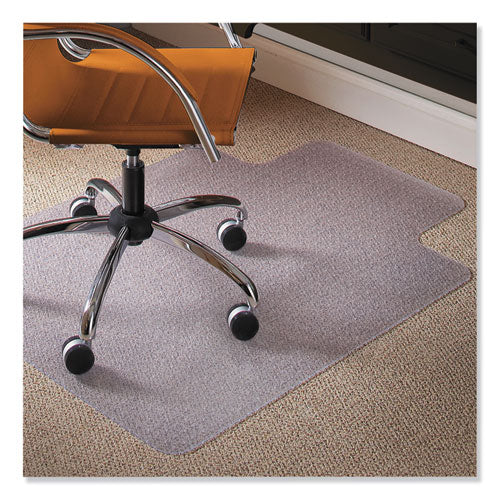 Natural Origins Chair Mat with Lip For Carpet, 36 x 48, Clear-(ESR141032)