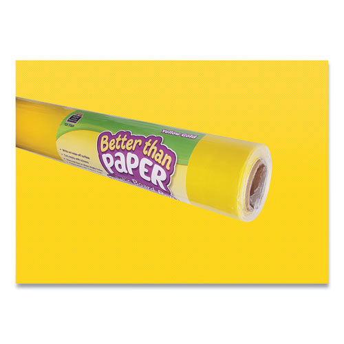 Better Than Paper Bulletin Board Roll, 4 ft x 12 ft, Yellow Gold-(TCR77369)