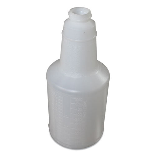 Plastic Bottles with Graduations, 24 oz, Clear, 24/Carton-(IMP5024WG2491)