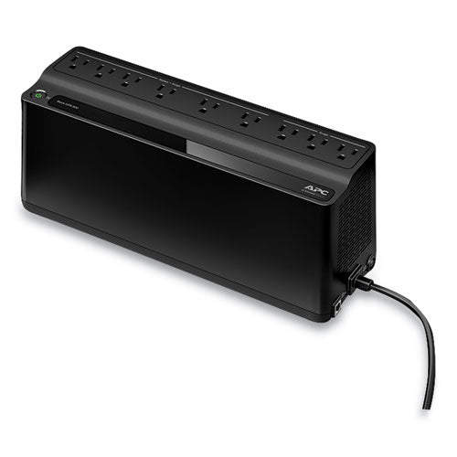 BN900M Back-UPS 900 VA Battery Backup System, 9 Outlets, 900 VA, 354 J-(SEUBVN900M1)