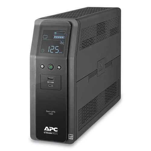 BN1350M2 Back-UPS PRO BN Series Battery Backup System, 10 Outlets, 1,350 VA, 1,080 J-(SEUBN1350M2)