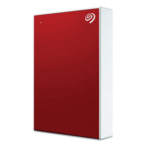 Backup Plus External Hard Drive, 5 TB, USB 2.0/3.0, Red-(SGTSTKC5000403)