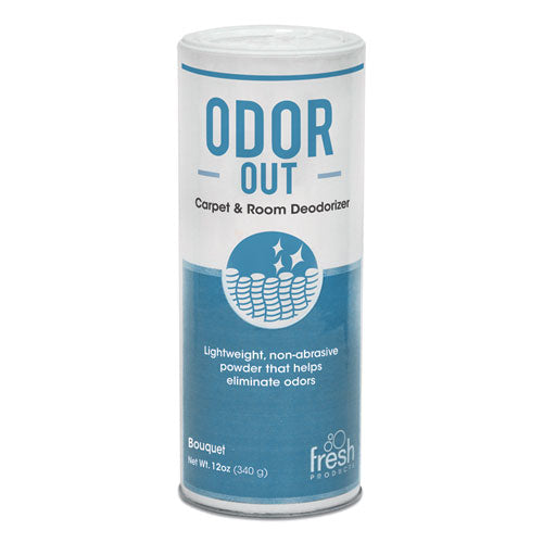 Odor-Out Rug/Room Deodorant, Bouquet, 12 oz, Shaker Can, 12/Box-(FRS121400BO)