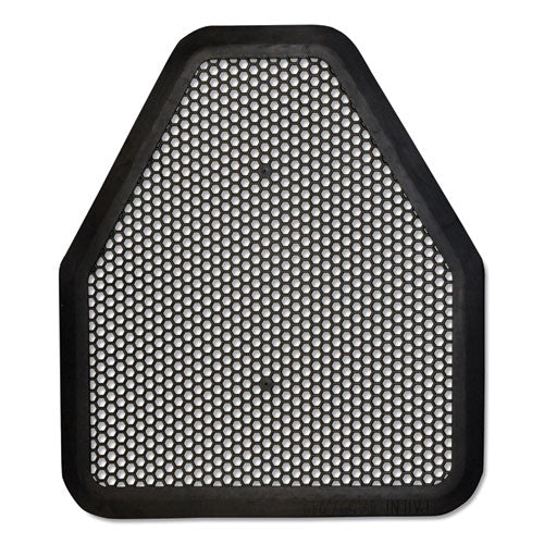 Urinal Mat, 20.75 x 18.5, Black, 6/Carton-(TOC220206)