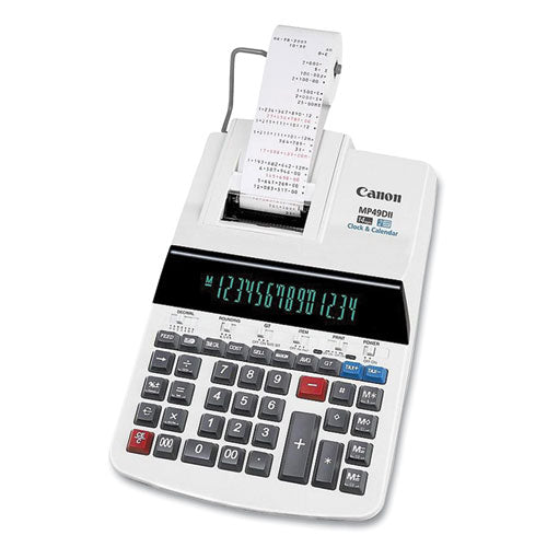 MP49-DII 14-Digit Desktop Calculator, Black/Red Print, 4.8 Lines/Sec-(CNM8708B001)