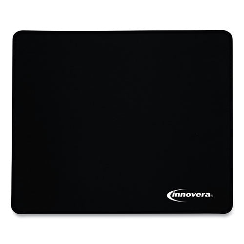 Large Mouse Pad, 9.87 x 11.87, Black-(IVR52600)