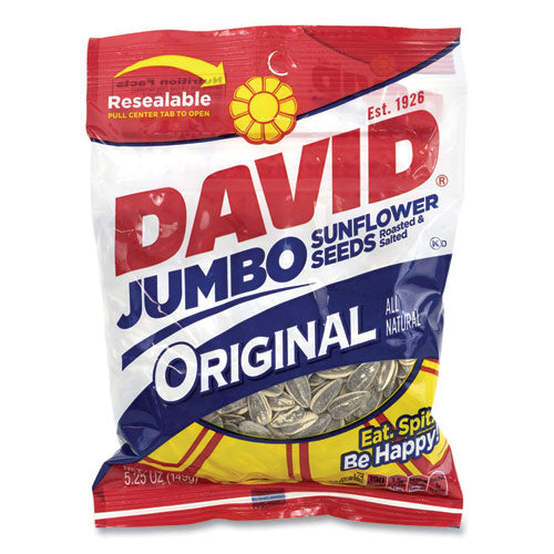 Jumbo Seeds Original, 5.25 oz Resealable Bag, 12/Carton, Ships in 1-3 Business Days-(GRR20900635)