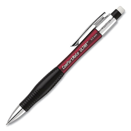 ComfortMate Ultra Mechanical Pencil, 0.5 mm, HB (#2), Black Lead, Assorted Barrel Colors, Dozen-(PAP1738797DZ)