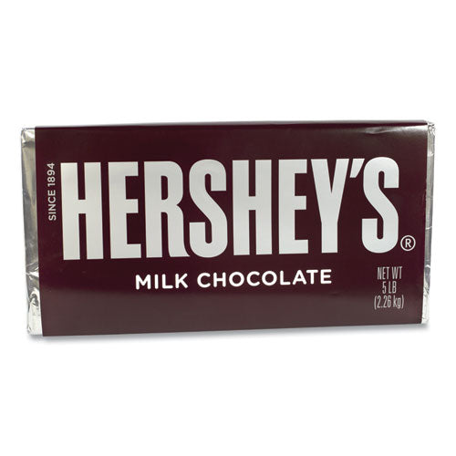 Milk Chocolate Bar, 5 lb Bar, Ships in 1-3 Business Days-(GRR24600015)