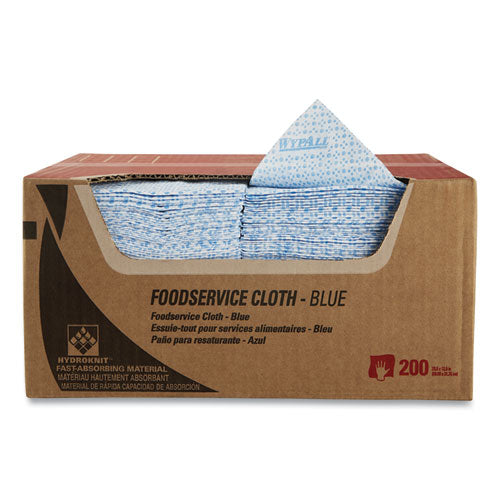 Foodservice Cloths, 12.5 x 23.5, Blue, 200/Carton-(KCC51636)