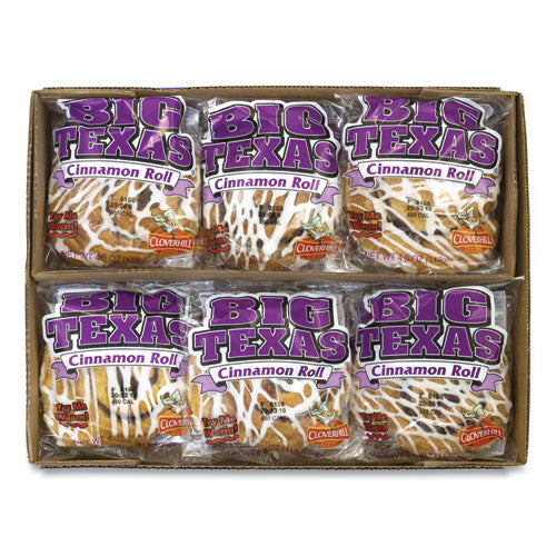 Big Texas Cinnamon Roll, 4 oz, 12/Box, Ships in 1-3 Business Days-(GRR90000135)