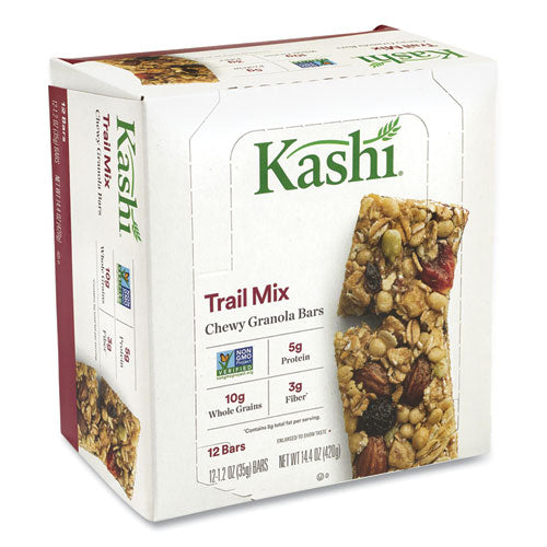 Chewy Granola Bars, Trail Mix, 1.2 oz Bar, 12 Bars/Box, 2 Boxes/Pack, Ships in 1-3 Business Days-(GRR29500064)