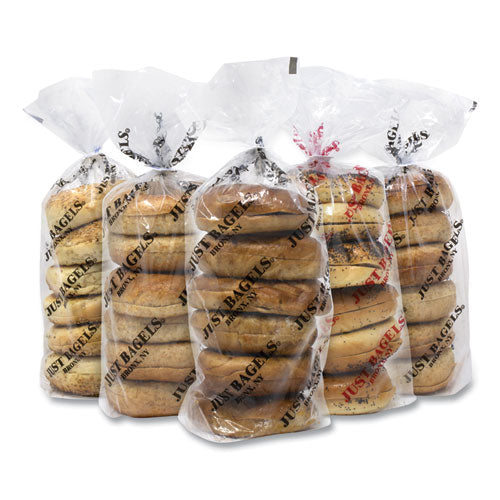 Assorted Bagels, Assorted Flavors, 6 Bagels/Pack, 5 Packs/Carton, Ships in 1-3 Business Days-(GRR90300107)