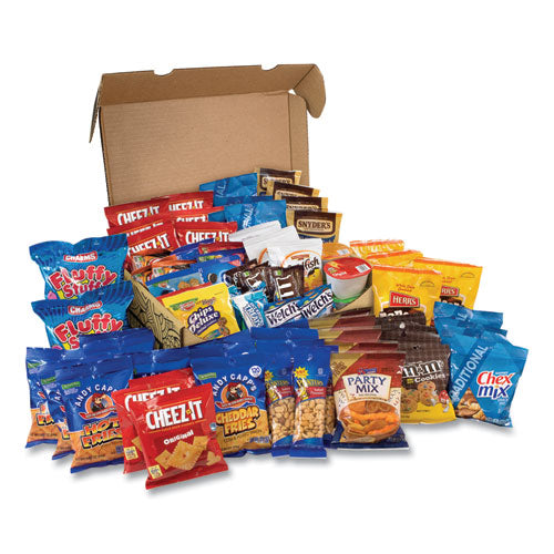 Big Party Snack Box, 75 Assorted Snacks, Ships in 1-3 Business Days-(GRR700S0026)