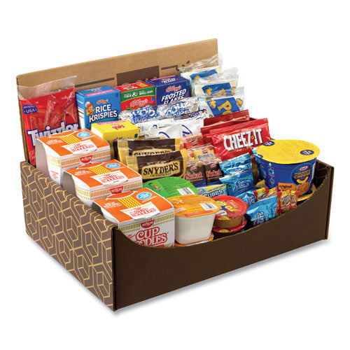 Dorm Room Survival Snack Box, 55 Assorted Snacks, Ships in 1-3 Business Days-(GRR70000014)