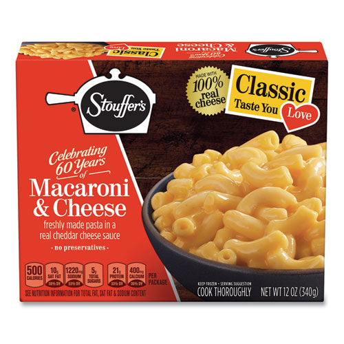 Classics Macaroni and Cheese Meal, 12 oz Box, 6 Boxes/Pack, Ships in 1-3 Business Days-(GRR90300112)