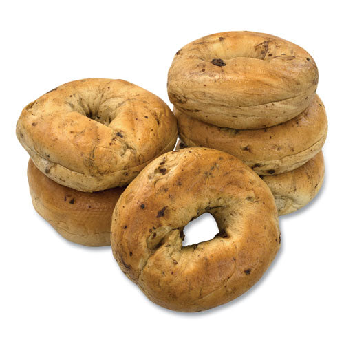 Fresh Cinnamon Raisin Bagels, 6/Pack, Ships in 1-3 Business Days-(GRR90000008)