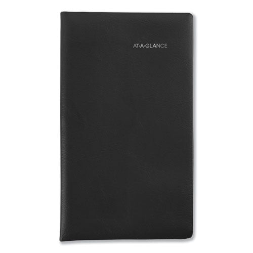 DayMinder Pocket-Sized Monthly Planner, Unruled Blocks, 6 x 3.5, Black Cover, 14-Month (Dec to Jan): 2022 to 2024-(AAGSK5300)