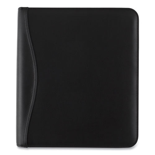 Black Leather Planner/Organizer Starter Set, 11 x 8.5, Black Cover, 12-Month (Jan to Dec): Undated-(AAG038054005)