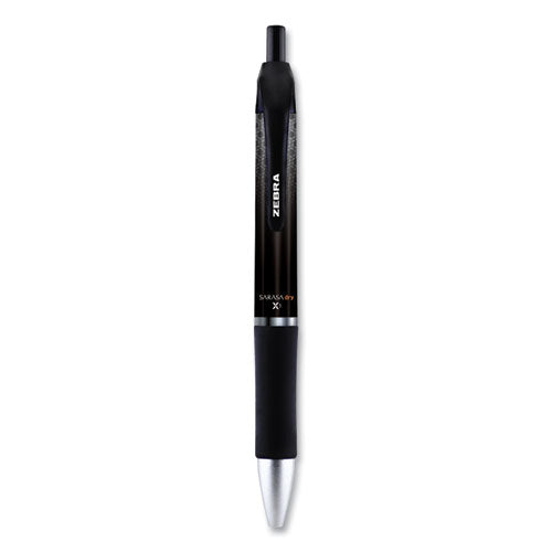 Sarasa Dry Gel X1 Gel Pen, Retractable, Medium 0.7 mm, Blue Ink, Blue Barrel, 12/Pack-(ZEB45620)