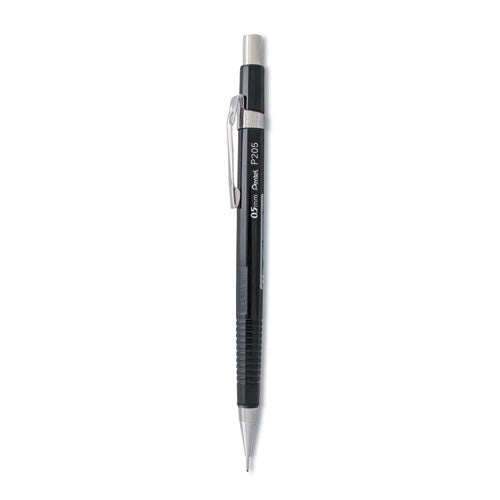 Sharp Mechanical Pencil, 0.5 mm, HB (#2.5), Black Lead, Black Barrel-(PENP205A)