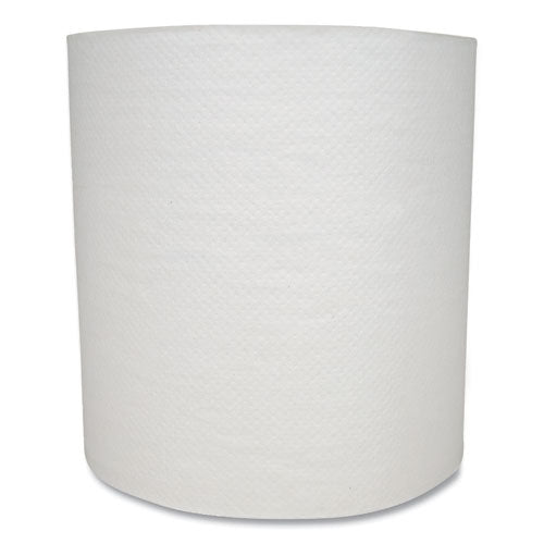 Morsoft Universal Roll Towels, 1-Ply, 8" x 700 ft, White, 6 Rolls/Carton-(MOR6700W)