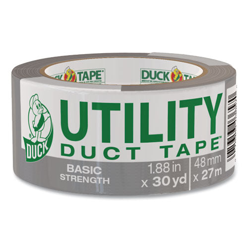 Basic Strength Duct Tape, 3" Core, 1.88" x 30 yds, Silver-(DUC1154019)