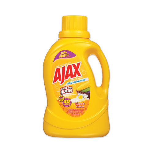 Laundry Detergent Liquid, Stain Be Gone, Linen and Limon Scent, 40 Loads, 60 oz Bottle, 6/Carton-(PBCAJAXX41)