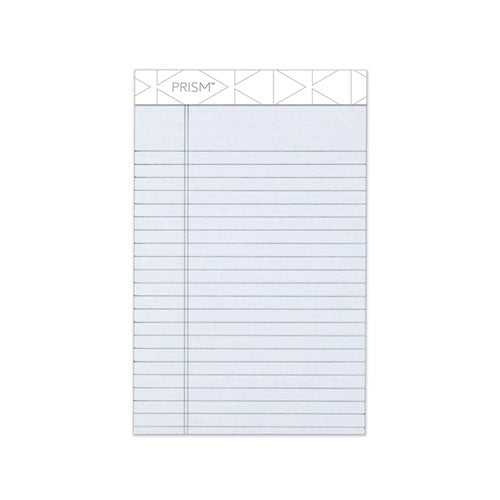 Prism + Colored Writing Pads, Narrow Rule, 50 Pastel Gray 5 x 8 Sheets, 12/Pack-(TOP63060)