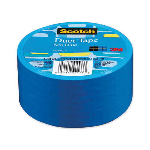 Duct Tape, 1.88" x 20 yds, Sea Blue-(MMM70005059277)