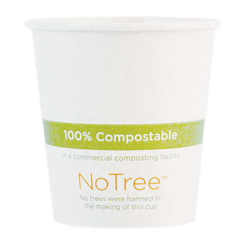 NoTree Paper Hot Cups, 6 oz, Natural, 1,000/Carton-(WORCUSU6)