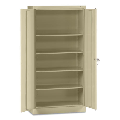 72" High Standard Cabinet (Assembled), 36w x 18d x 72h, Putty-(TNN7218CPY)