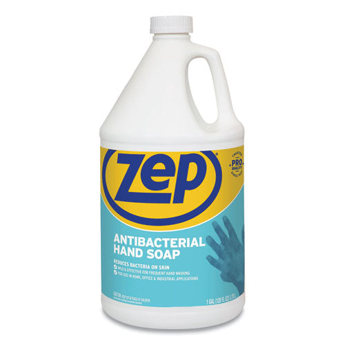 Antibacterial Hand Soap, Fragrance-Free, 1 gal Bottle, 4/Carton-(ZPPR46124)