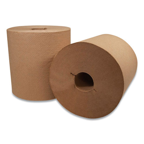 Morsoft Controlled Towels, I-Notch, 1-Ply, 7.5" x 800 ft, Kraft, 6 Rolls/Carton-(MOR300RI)