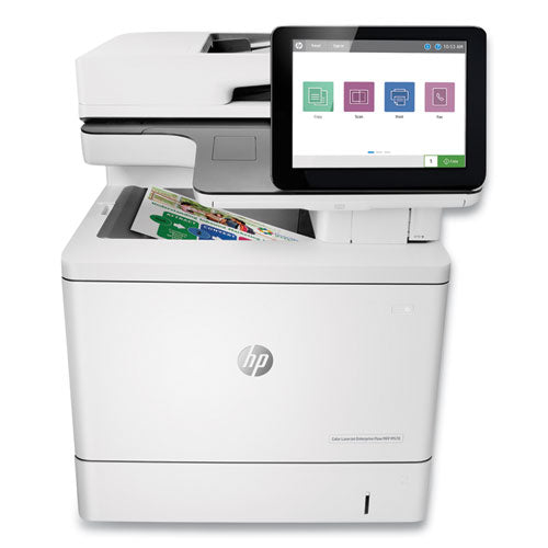 LaserJet Enterprise Flow MFP M578z Wireless Multifunction Printer, Copy/Fax/Print/Scan-(HEW7ZU88A)