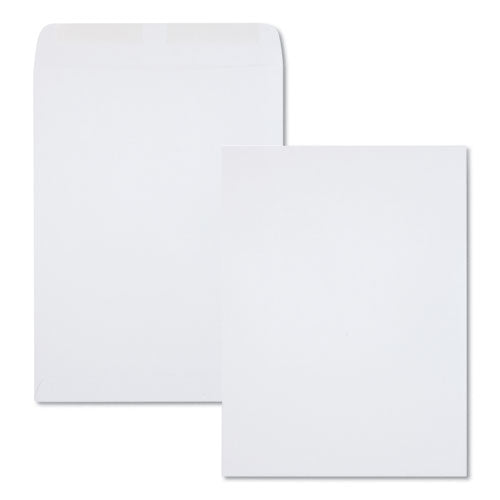 Catalog Envelope, 28 lb Bond Weight Kraft, #10 1/2, Square Flap, Gummed Closure, 9 x 12, Executive Gray, 250/Box-(QUA41487)