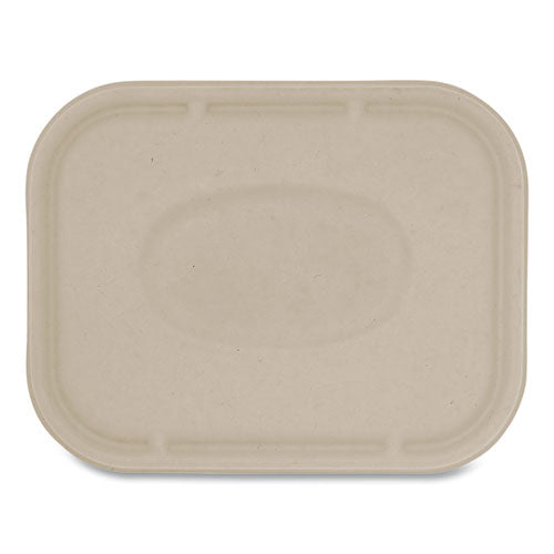 Fiber Lids for Fiber Containers, 7.8 x 10.1 x 0.5, Natural, Paper, 400/Carton-(WORTRLSC10LF)