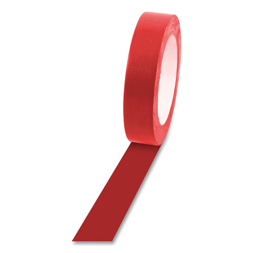 Floor Tape, 1" x 36 yds, Red-(CSI1X36FTRD)