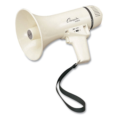 Megaphone, 4 W to 8 W, 400 yds Range, White-(CSIMP4W)