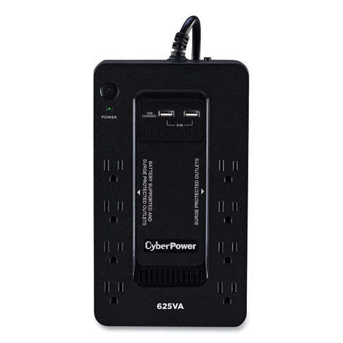 ST625U Standby UPS Battery Backup, 8 Outlets, 625 VA, 890 J-(CYPST625U)