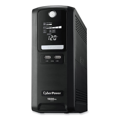 LX1500GU UPS Battery Backup, 10 Outlets, 1,500 VA, 890 J-(CYPLX1500GU)