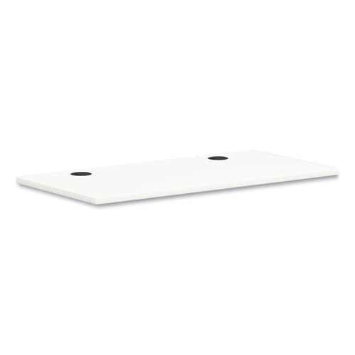 Mod Worksurface, Rectangular, 48w x 24d, Simply White-(HONPLRW4824LP1)